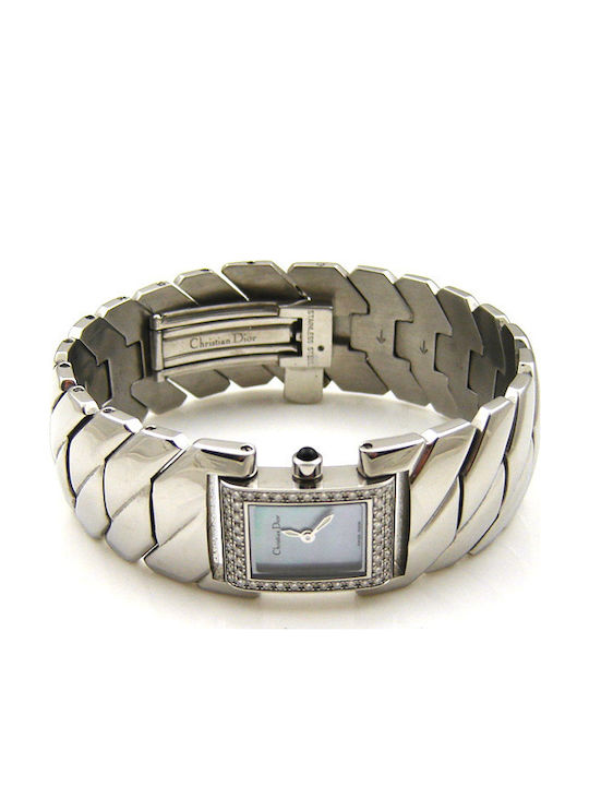 Dior Damen Uhr mit Silber Metallarmband