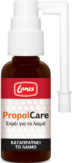 Lanes PropolCare Спрей с прополис, глицириза, евкалипт и бор без Глутен 30мл