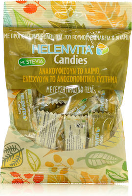 Helenvita Candies Πράσινο Τσάι Lozenges Green Tea 60gr 20pcs