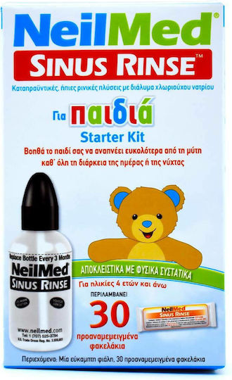 NeilMed Sinus Rinse Kids Starter Kit Система за промиване на носа за деца на възраст над 4 години