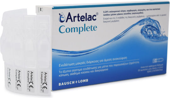 Bausch & Lomb Artelac Complete Dry Eye Drops 30x0.5ml