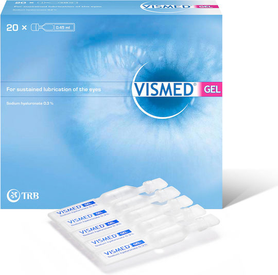TRB Chemedica Vismed Gel Dry Eye Drops with Hyaluronic Acid 20x0.45ml