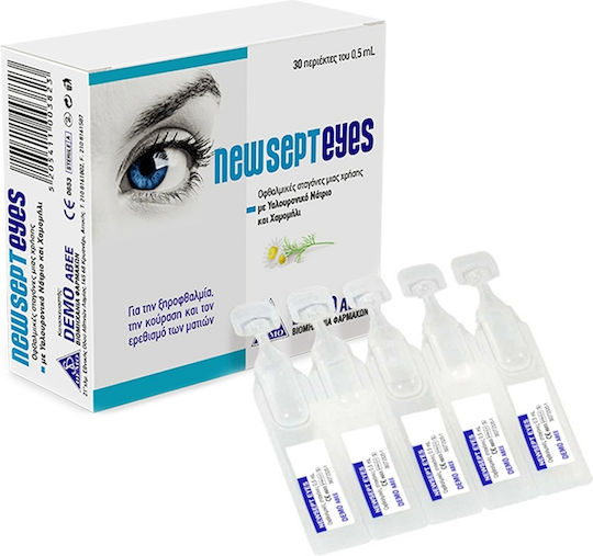 Demo Newsepteyes Dry Eye Drops with Hyaluronic Acid 30x0.5ml