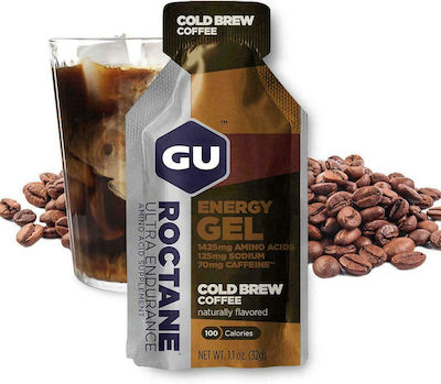 GU Roctane Energy Gel με Γεύση Cold Brew Coffee 32gr