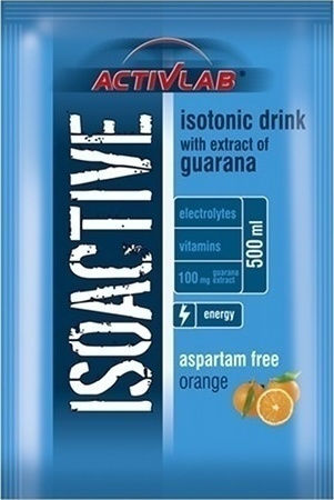 ActivLab IsoActive Isotonic Drink with Guarana Extract Orange 31.5gr