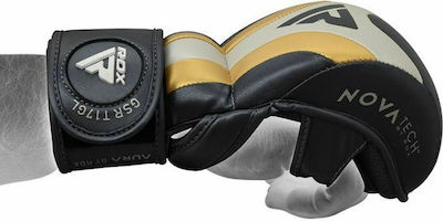 RDX T17 Aura MMA Hybrid Γάντια ΜΜΑ από Συνθετικό Δέρμα Πολύχρωμα