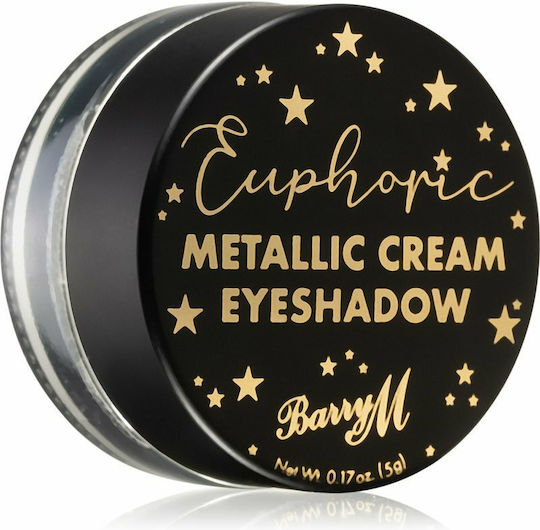 Barry M Euphoric Metallic Eyeshadow Σκιά Ματιών σε Κρεμώδη Μορφή με Πετρόλ Χρώμα 5gr