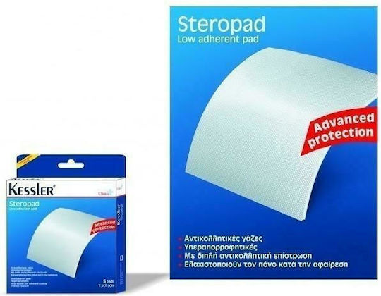 Kessler Steropad Sterile Medical Gauze 7.5x7.5cm 5 Pieces