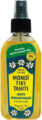 Monoi Tiki Tahiti Repelent pentru insecte Spray Lemongrass 120ml