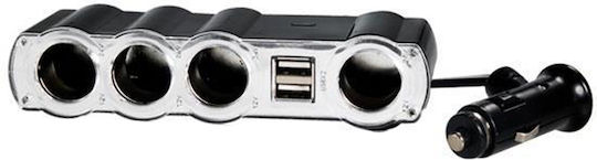 Auto Gs WF-4008 Auto-Ladegerät 60W mit Anschlüssen: 2xUSB