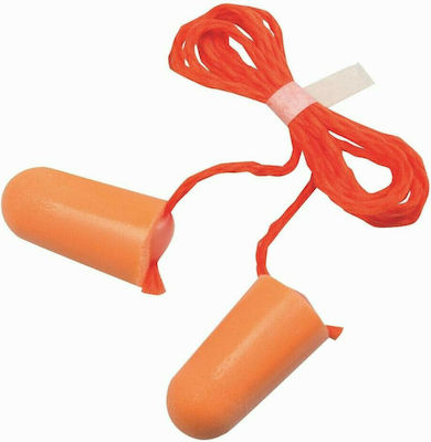 3M 1110 Earplugs with Cord Orange