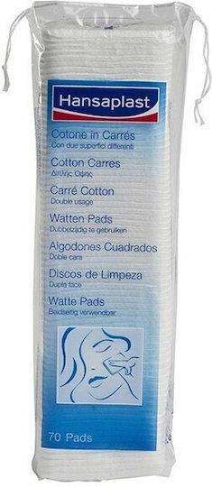 Hansaplast 100% Cotton Pads for Makeup Removal 70pcs