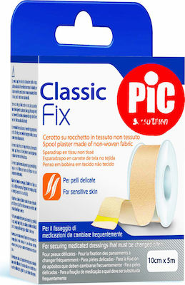 PiC Solution Classic Fix Din material textil Bandă de bandajare 10cm x 5m