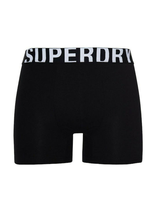 D1 Men's Boxers Black / White 2Pack