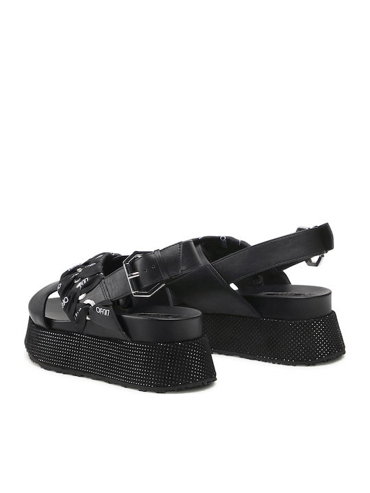 Frida Platforme dama Negru