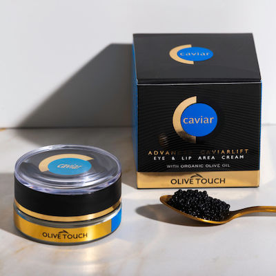 Olive Touch Hidratantă Cremă Pentru Ochi & Buze cu Caviar 15ml