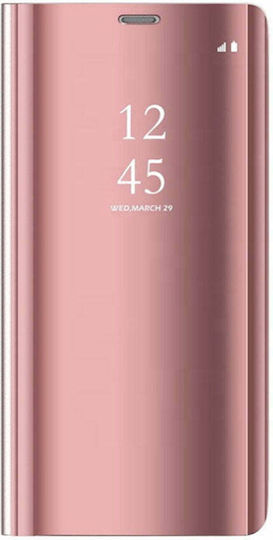 Clear View Buchen Sie Kunststoff Rose Gold (Galaxy S7)