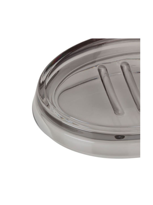 Sealskin Mood Tisch Seifenschale Glas Grey