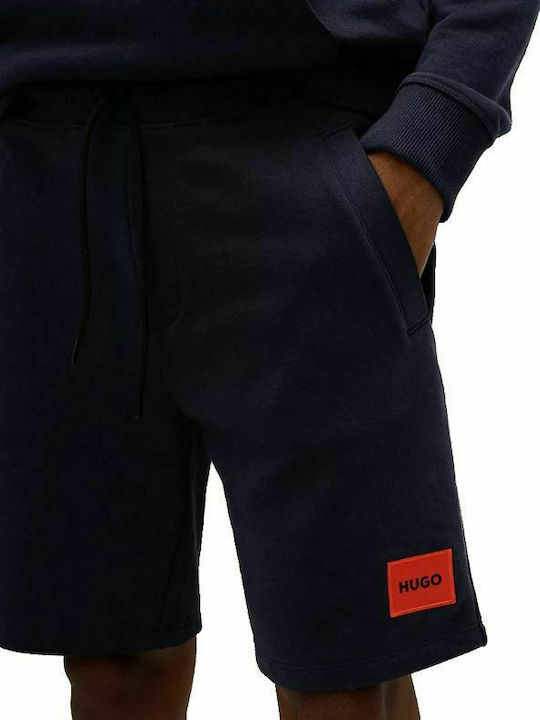 Diz222 Αθλητική Ανδρική Βερμούδα Navy Μπλε