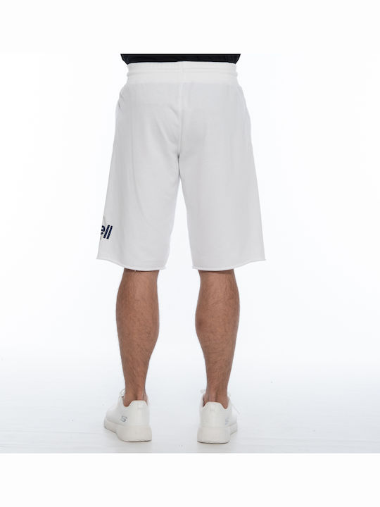 Men's Athletic Shorts White