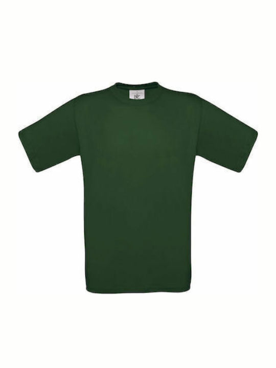 B&C E150 Мъжка Рекламна Тениска Bottle Green