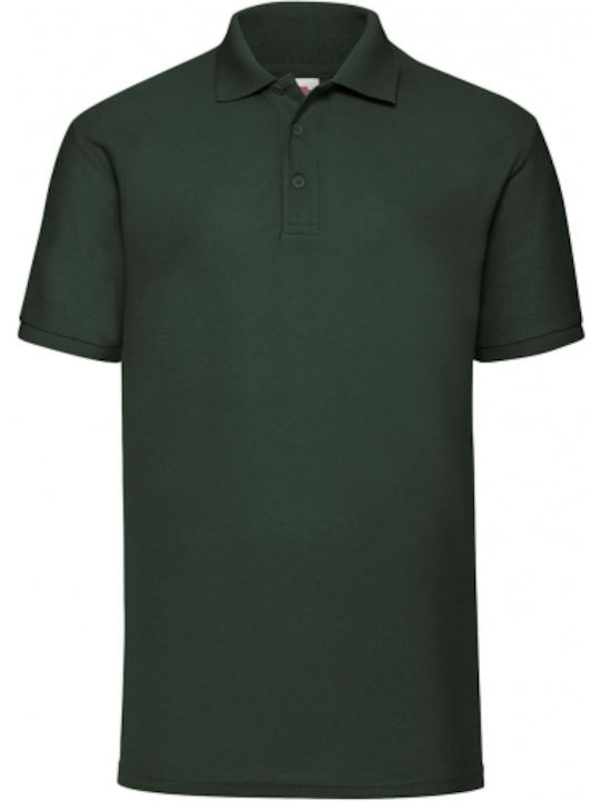 Fruit of the Loom 65/35 Men's Short Sleeve Promotional T-Shirt Bottle Green