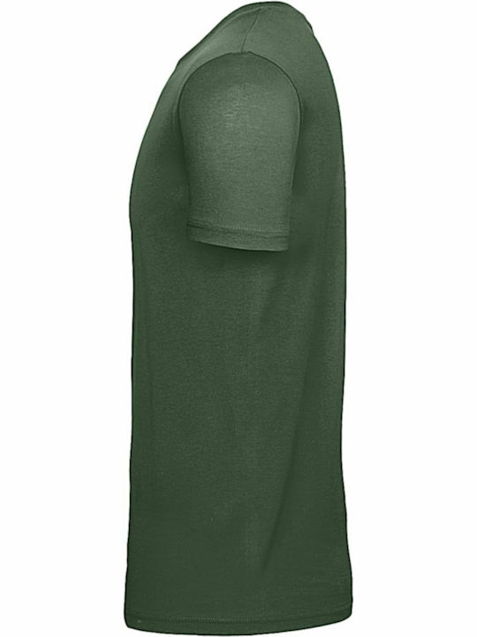 B&C E150 Мъжка Рекламна Тениска Bottle Green