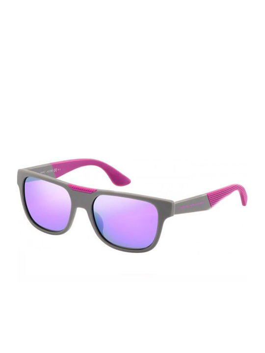 Marc Jacobs Femei Ochelari de soare cu Gri Din plastic Rame și Violet Oglindă Lentilă MMJ 357/S 66A/TE