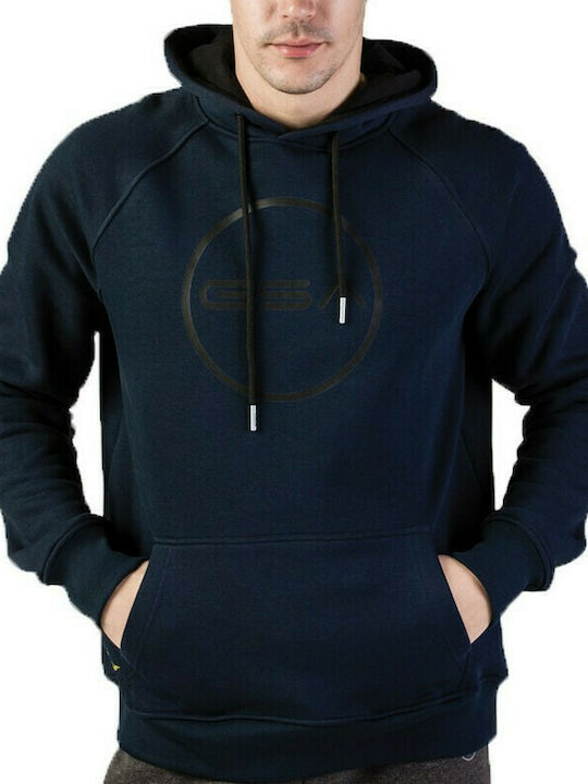 GSA Performance Herren Sweatshirt mit Kapuze und Taschen Ink