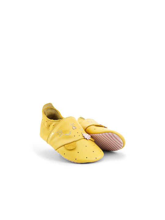 Bobux Baby Slippers Yellow