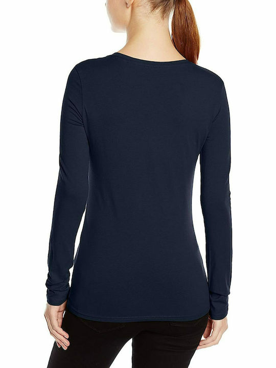 Stedman Claire Women's Long Sleeve Promotional Blouse Marina Blue