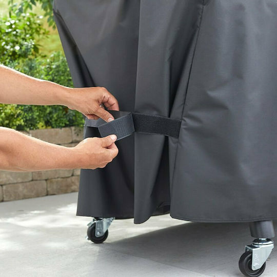 Weber Premium Grill Cover Black Compatible with the Pellet SmokeFire EX4 from Polyester 119.38cmx78.74cmx111.76cmcm