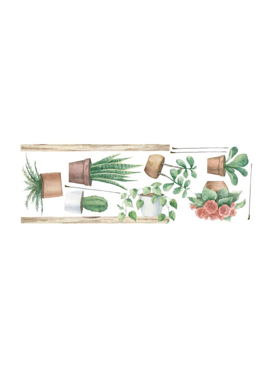 Декоративно Стикер Стена Watercolour Shelves Винил 1бр Ango