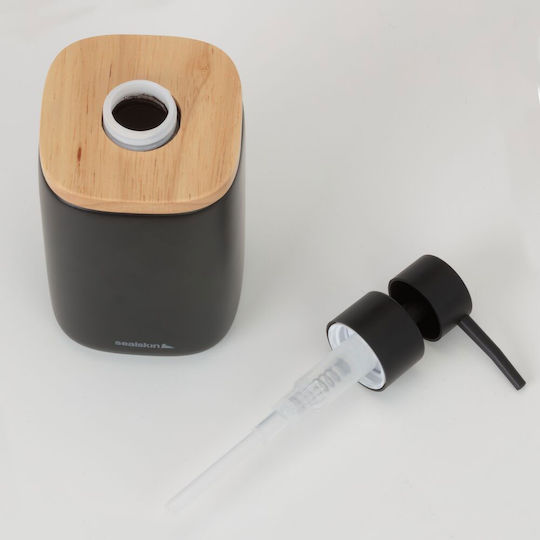 Sealskin Dispenser Ceramic Black 200ml