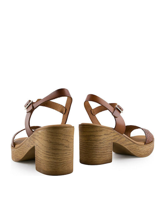 Sandalen Braun
