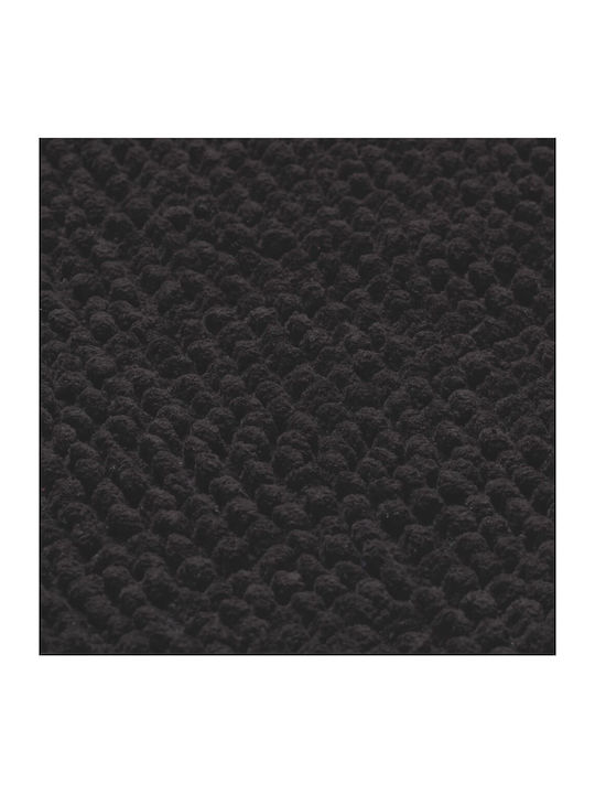 Sealskin Rutschfest Badematte Baumwolle Platz Delhi 800112 Dark Grey 60x60cm