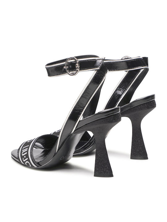 Lisa Din piele Sandale Negre