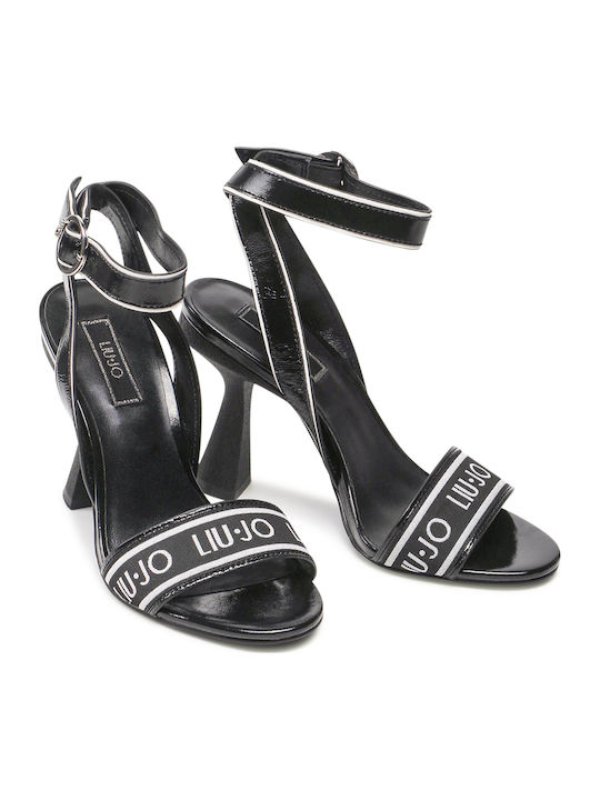 Lisa Din piele Sandale Negre
