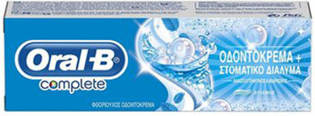 Oral-B Complete Plus Mouthwash Mint Zahnpasta 75ml