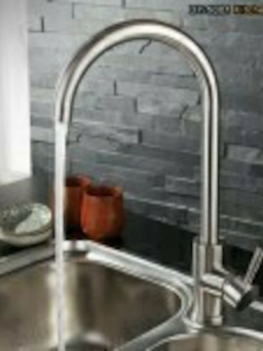 Vergina Silver Counter Kitchen Faucet Vergina Silver Counter Kitchen Faucet