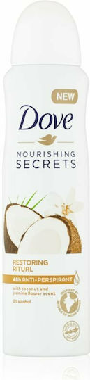 Dove Nourishing Secrets Restoring Ritual Coconut & Jasmine Flower Deodorant 48h In Spray 150ml