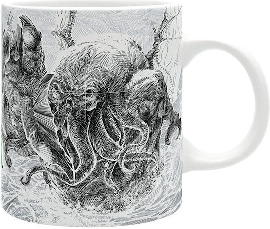 Abysse Cthulhu - Landschaft Tasse Keramik Graue 320ml