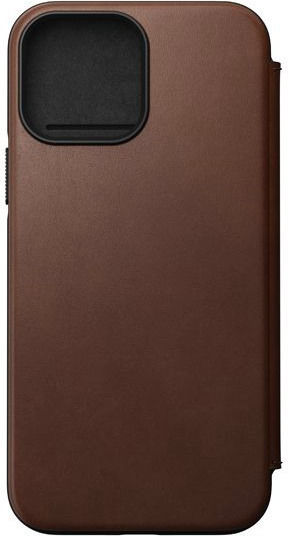 Nomad Rugged Rustic MagSafe Book Δερμάτινο 0.75mm Καφέ (iPhone 13 Pro)
