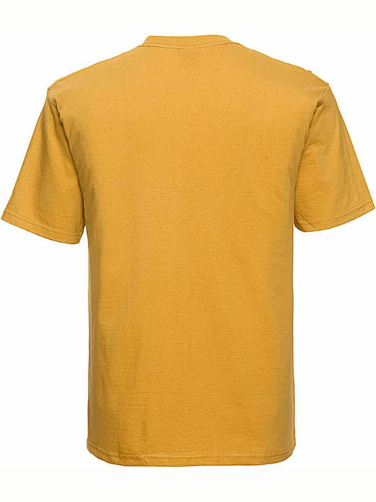 Russell Europe Classic T Men's Short Sleeve Promotional T-Shirt Pure Gold