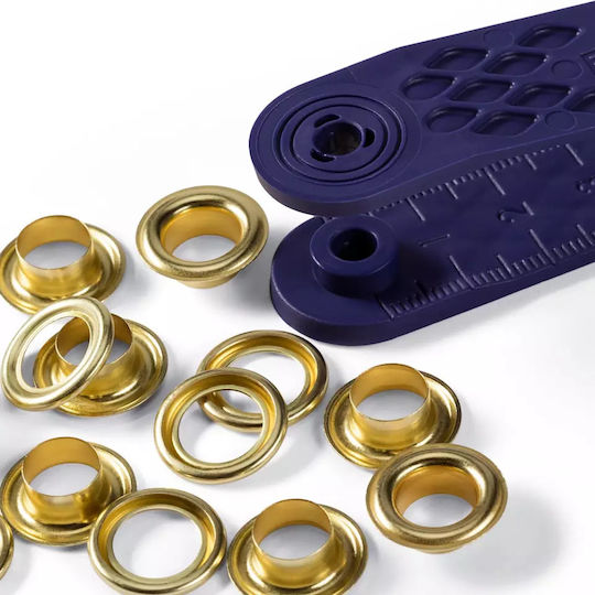 Prym Gold Metal Capsule Sewing Supply 24pcs
