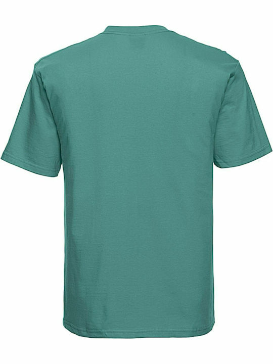 Russell Europe Classic Men's Short Sleeve Promotional T-Shirt Winter Emerald