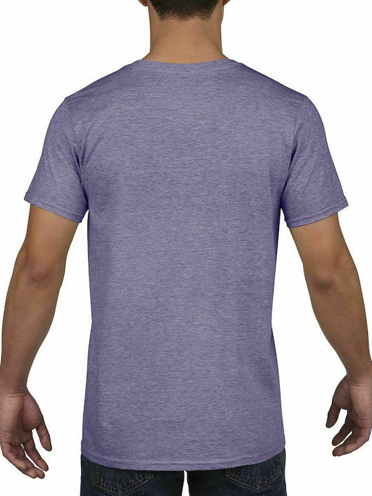 Gildan Men's Short Sleeve Promotional T-Shirt Purple