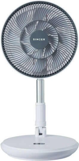 Singer Pedestal Fan 3 in 1 15W Diameter 25cm with Remote Control