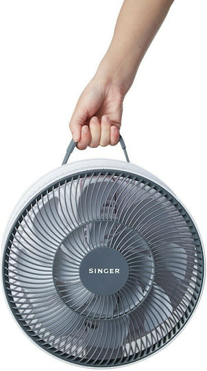 Singer Pedestal Fan 3 in 1 15W Diameter 25cm with Remote Control