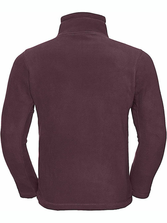 Russell Europe Men's Long Sleeve Promotional Blouse Burgundy